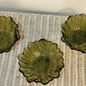 Indiana Glass salad bowls